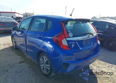 2015 Honda Fit Ex z USA, uszkodzony, nr VIN 3HGGK5G86FM726096